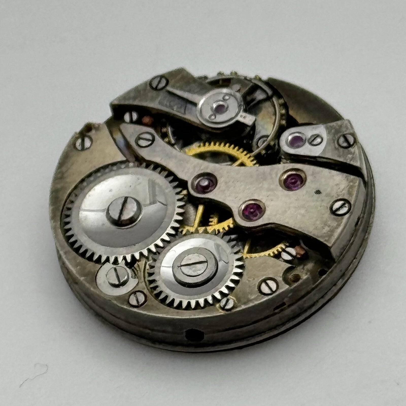 22mm Sir John Bennett London Trench Watch Movement Manual Wind Swiss FOR PARTS