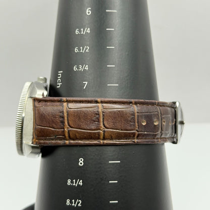 Fossil Blue 100 Meters Men’s Watch Quartz AM-3680 Date Dial Steel Working 38mm