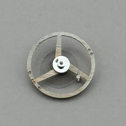 FHF 57 Balance Wheel Complete And Spring 6¾’’’ 1611 M Watch Movement Parts NOS