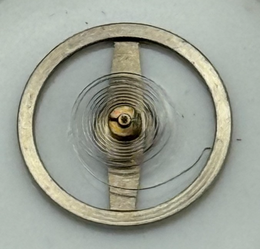 Amida 562 Balance Wheel Complete And Spring  8¾’’’ 874 Watch Movement Parts NOS