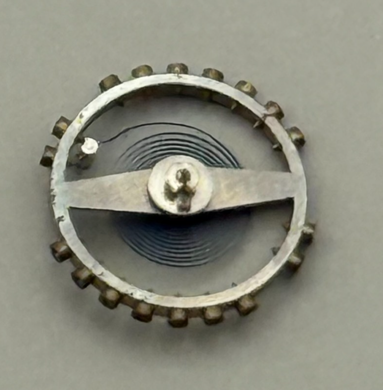 FHF 60 Balance Wheel Complete And Spring 6¾–8’’’ 200 M Watch Movement Parts NOS