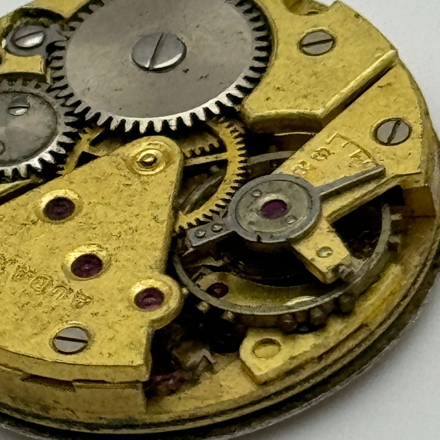 23.6mm Audax Cal 18 Manual Wind Watch Movement Swiss Made Vintage PARTS SPARES