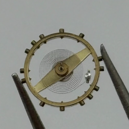 AS 500 Balance Wheel Complete And Spring 6 1/2’’’ 427 Watch Movement Parts NOS