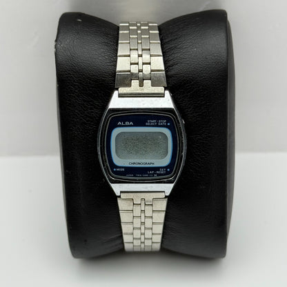 Seiko Alba Ladies Digital Chronograph Quartz Watch 23mm UNTESTED PARTS