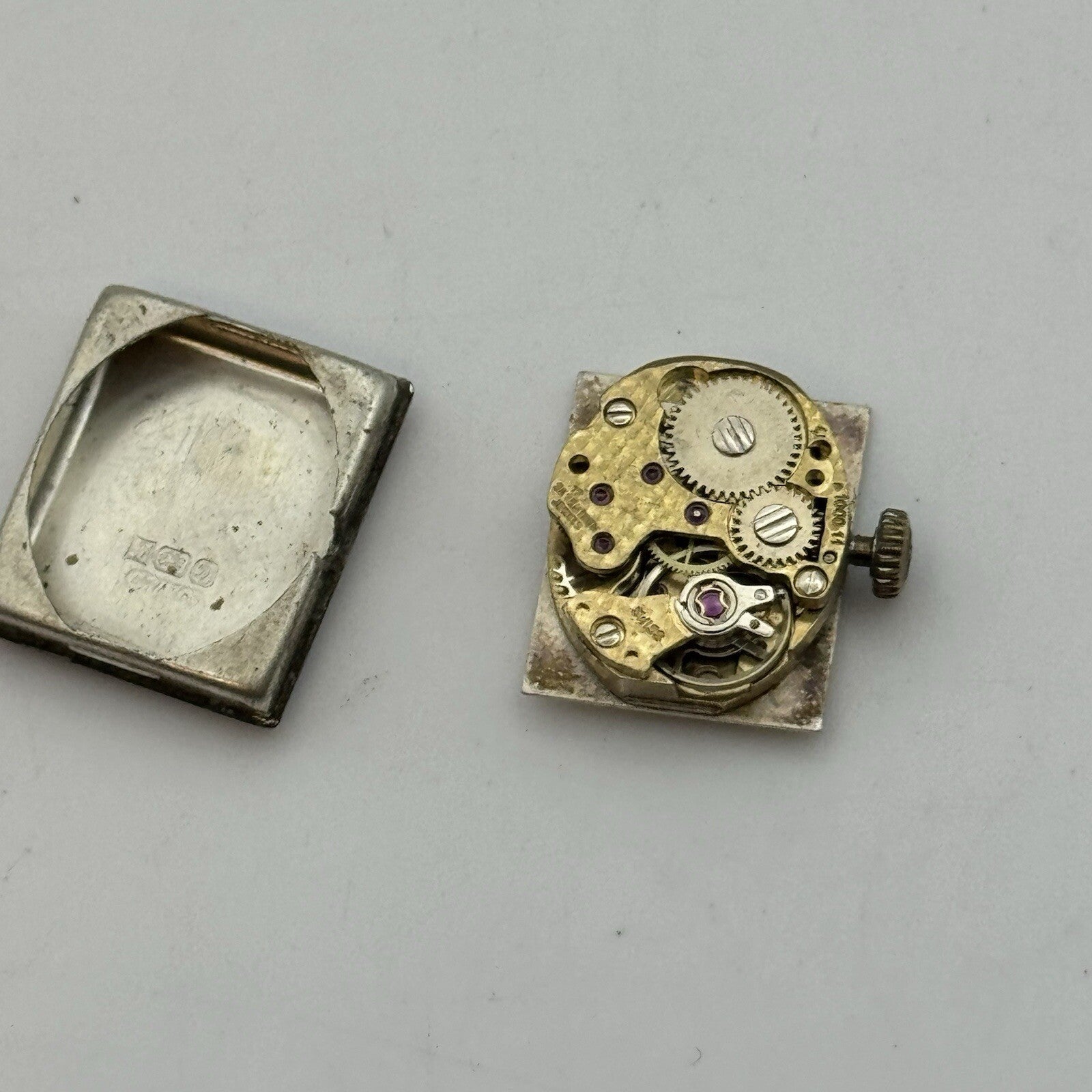 15mm Ladies Manual Wind Talis 925 Sterling Silver Watch NON WORKING