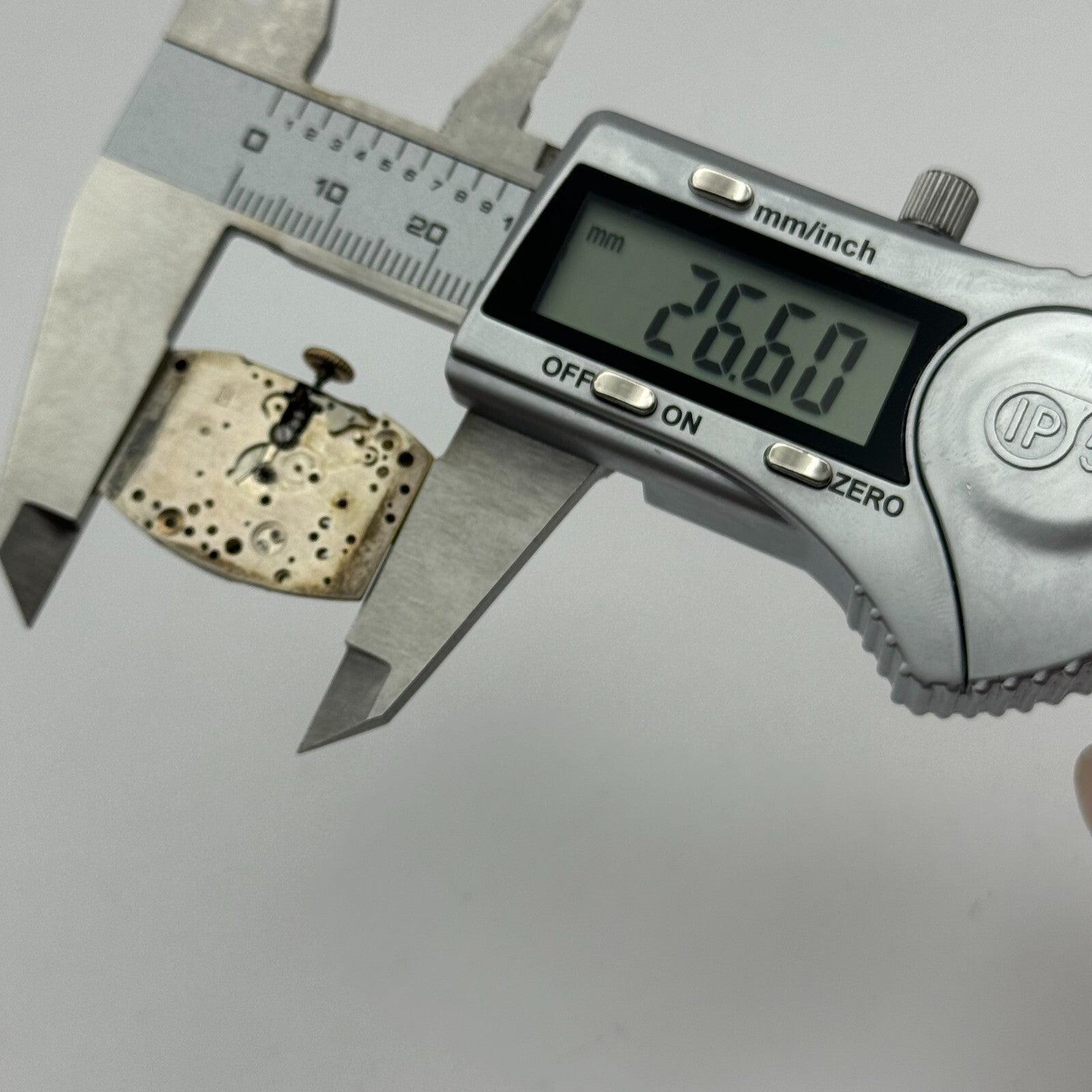 19.2mm Rotary Peseux Tank Watch Movement 15 Jewels Manual Wind 1930s Swiss PARTS