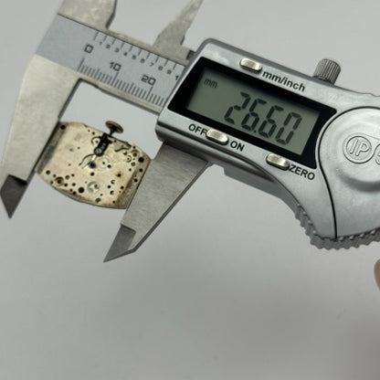 19.2mm Rotary Peseux Tank Watch Movement 15 Jewels Manual Wind 1930s Swiss PARTS