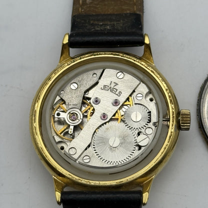 35mm Running Vintage Men’s Sekonda 17 Jewels Manual Wind Date Watch PARTS REPAIR
