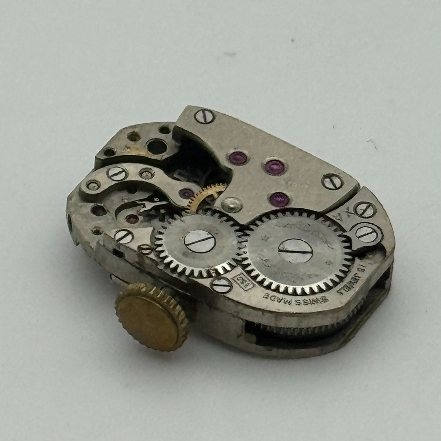 12.7mm Ladies Peseux P 120 Manual Wind 15 Jewels Watch Movement Swiss PARTS