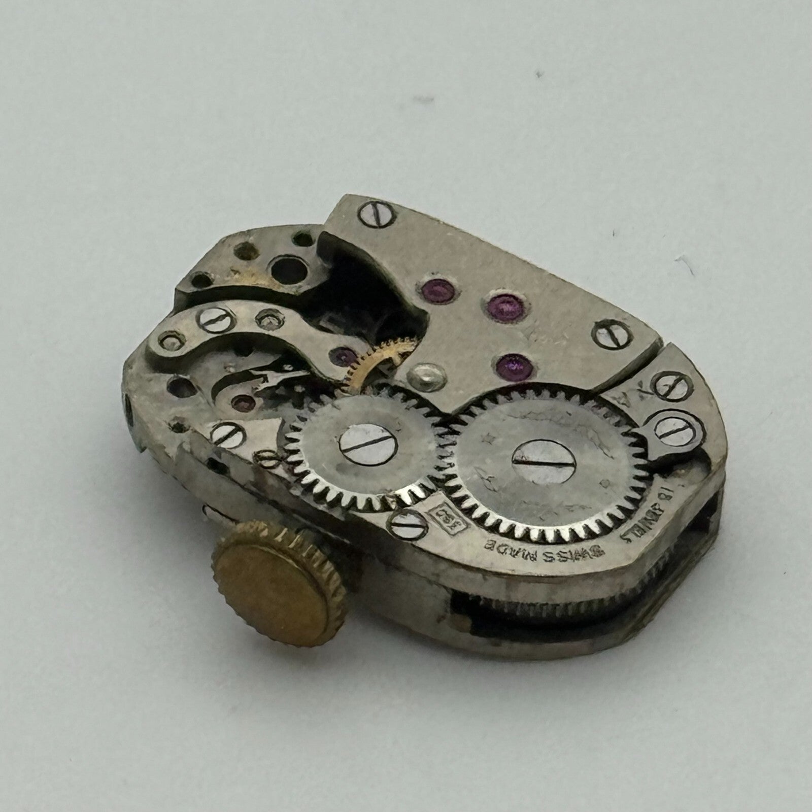 12.7mm Ladies Peseux P 120 Manual Wind 15 Jewels Watch Movement Swiss PARTS