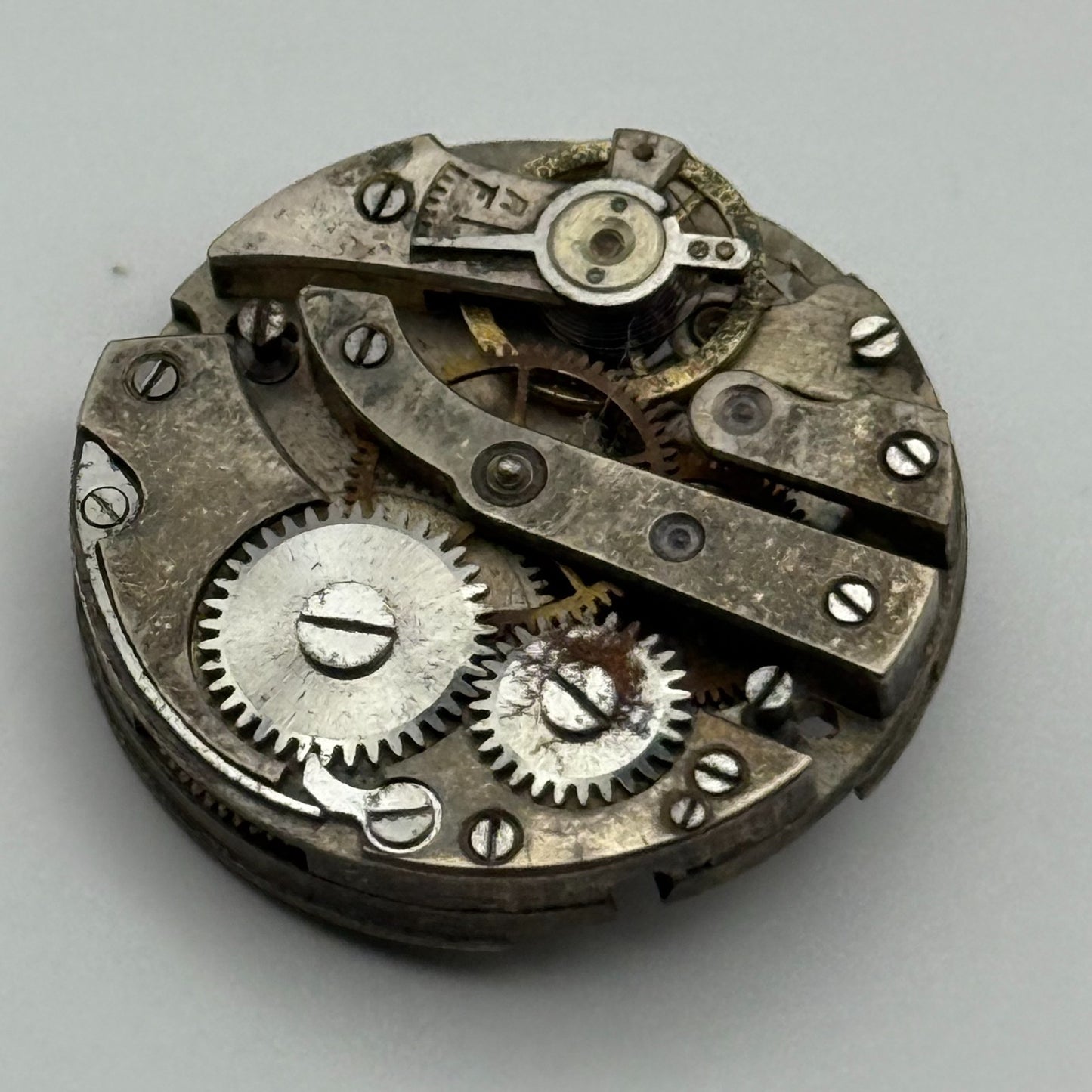 AS A Schild Watch Movement Manual Wind Vintage Swiss Parts Repair Spares 23.7mm