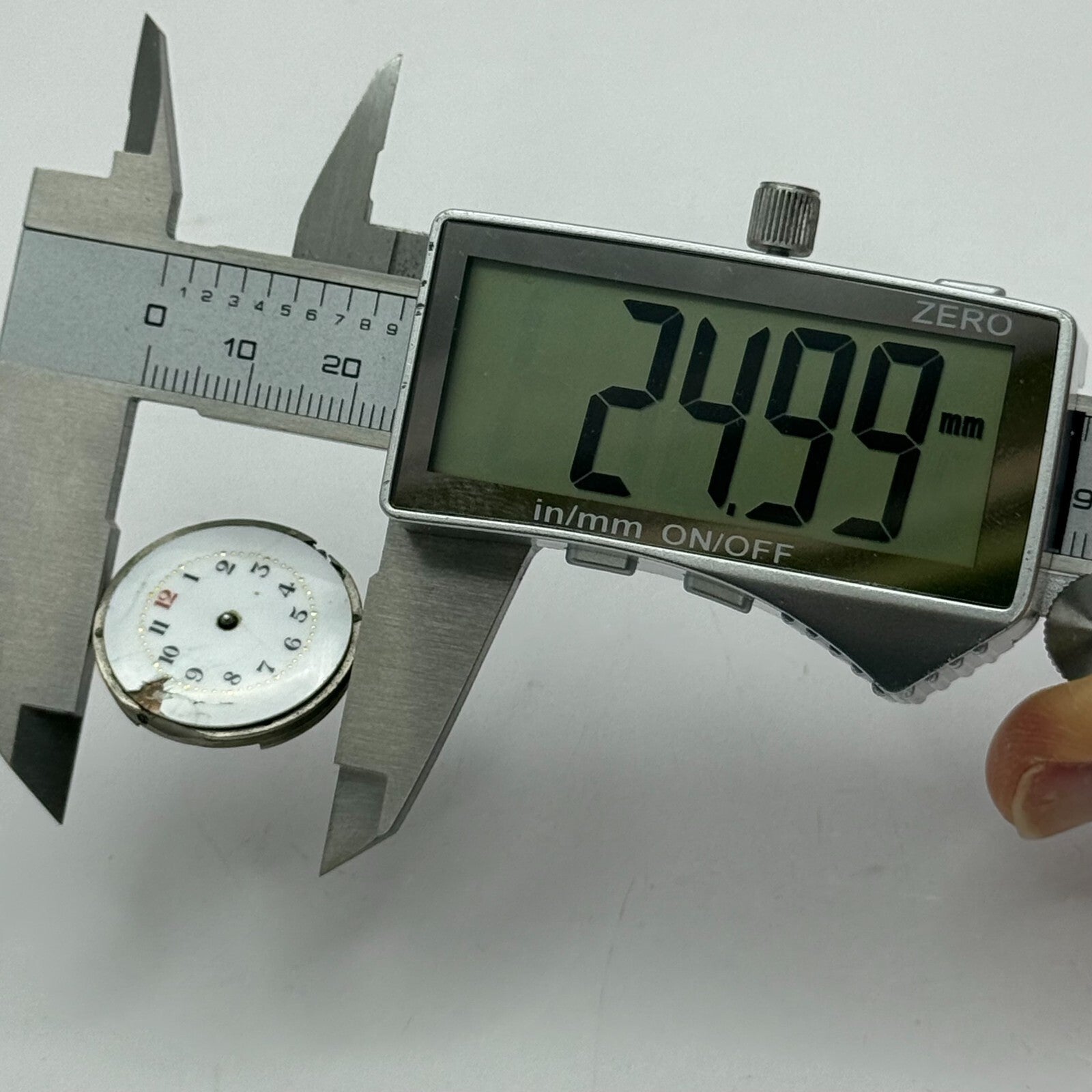 24.9mm Vintage Dreadnought Manual Wind Swiss Trench Watch Movement PARTS REPAIR