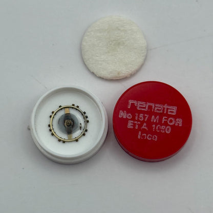 ETA 1080 Balance Wheel Complete And Spring  157 M Watch Movement Parts NOS