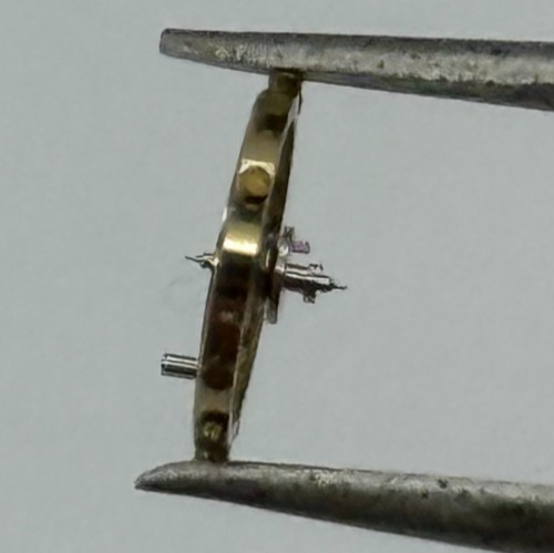 FEF 430 6600 Balance Wheel Complete And Spring 943 M Watch Movement Parts NOS