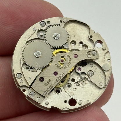 26mm Men's Roamer Cal 43 Partial Manual Wind Watch Movement Swiss Made PARTS