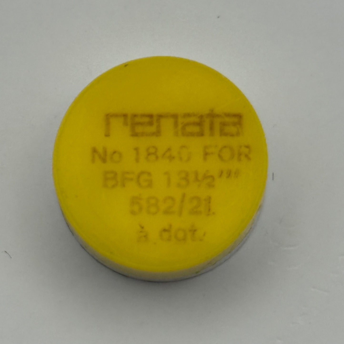 BFG 582/21 13 1/2''' Balance Wheel Complete And Spring 1840 Watch Movement Parts