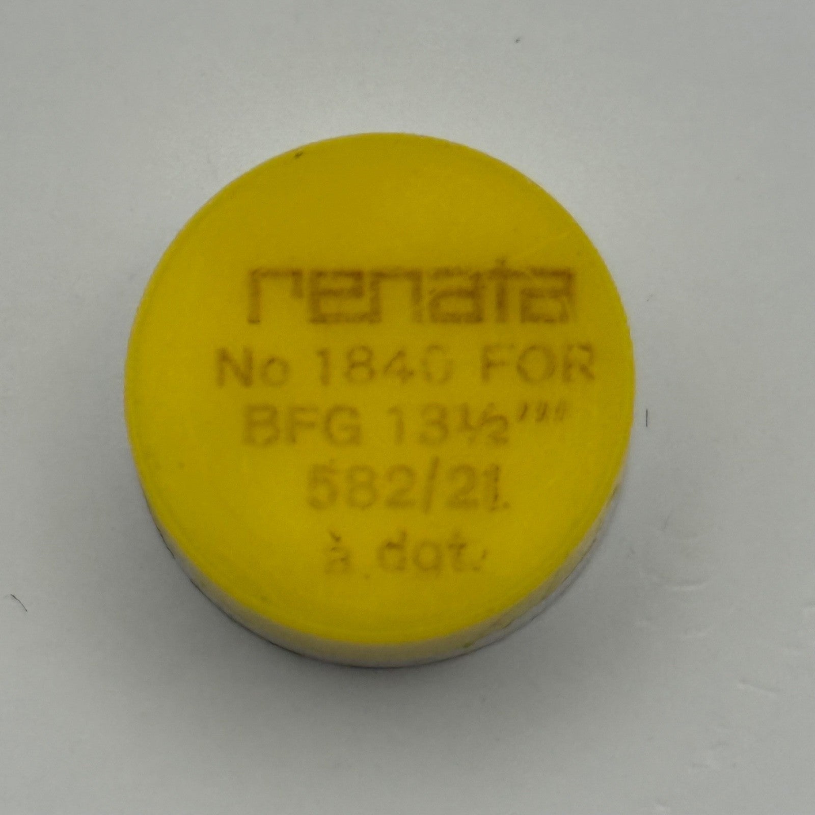 BFG 582/21 13 1/2''' Balance Wheel Complete And Spring 1840 Watch Movement Parts