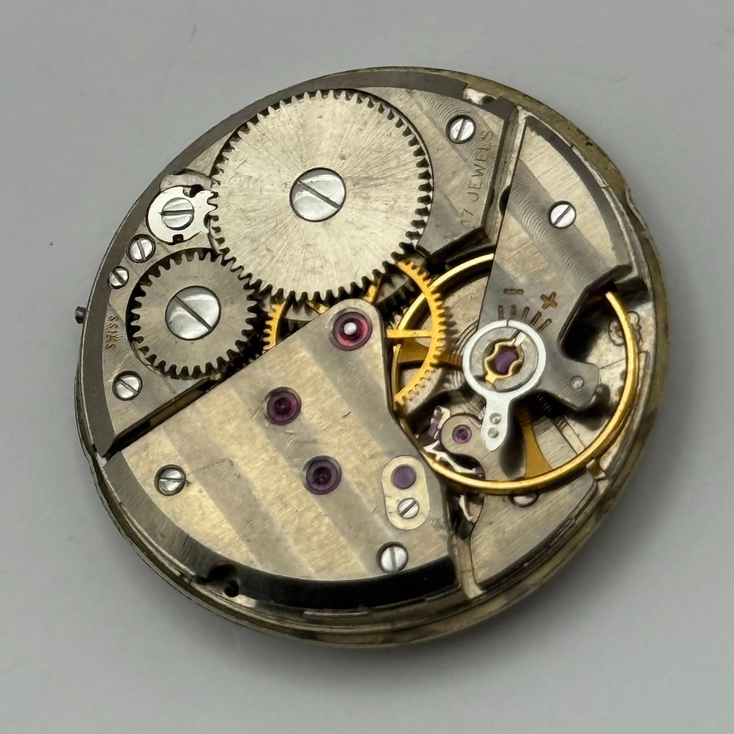 ETA 1120 Watch Movement Garrard Manual Wind Vintage Swiss Parts Repair 26.5mm