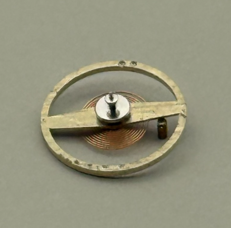 Oris 583Balance Wheel Complete And Spring Ord + KIF Watch Movement Parts NOS