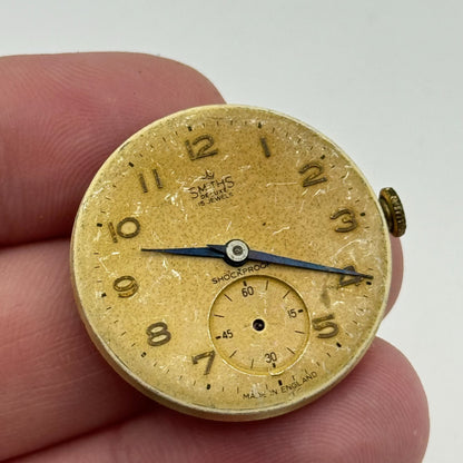 29.2mm Mens Running Smiths De Luxe Cal 44 Shockproof Swiss Watch Movement PARTS