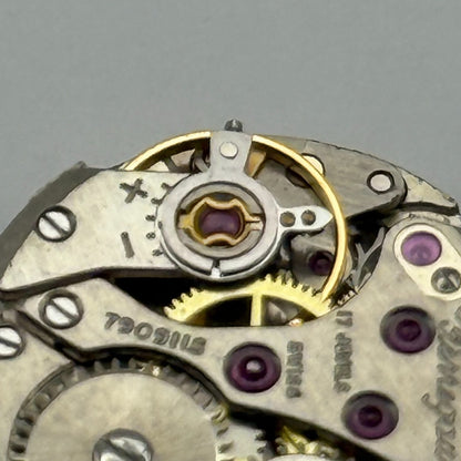 Girard Perregaux Ladies Good Balance Watch Movement Manual Wind Vintage 17.3mm