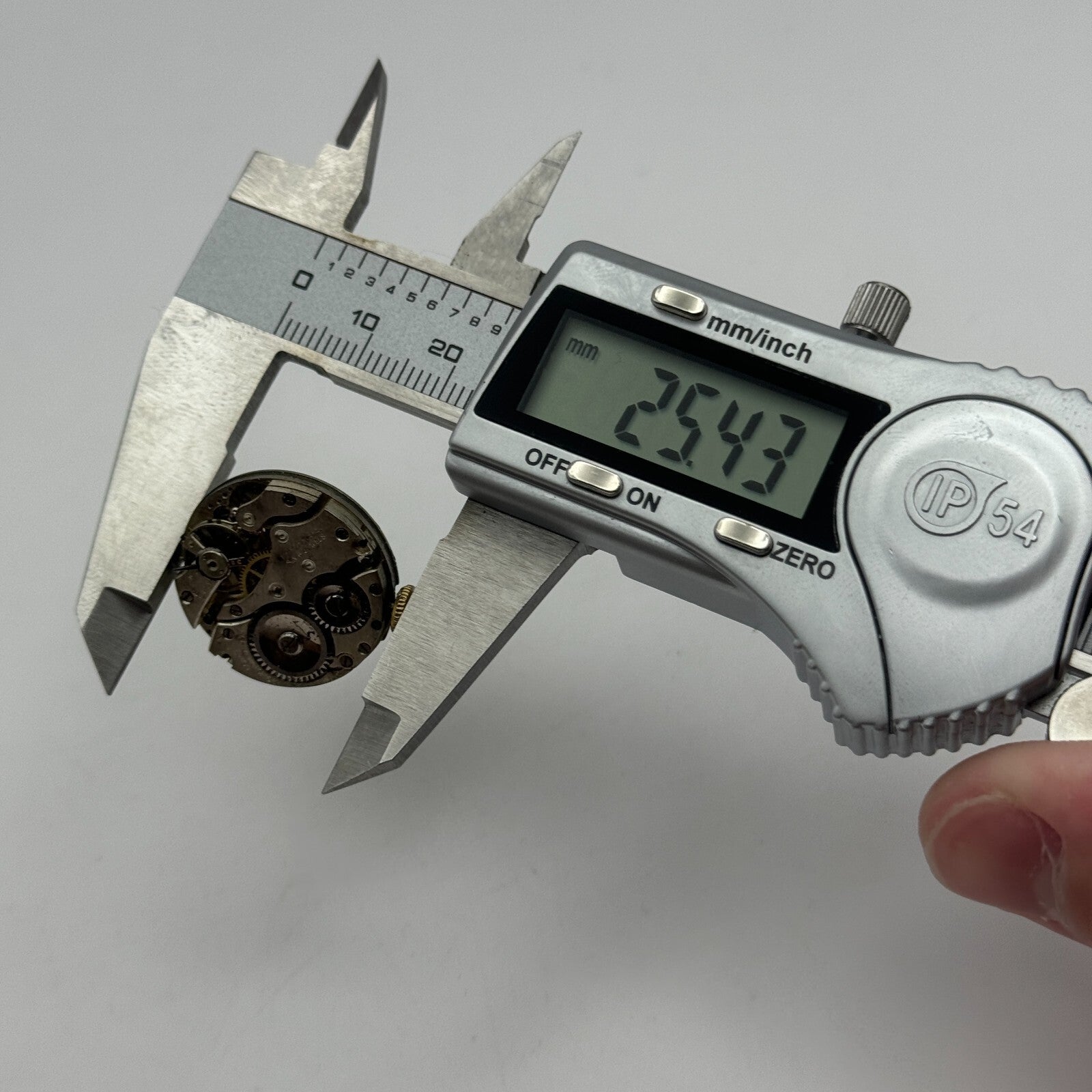 23.7mm Dwelsa Watch Co AS 340 A Schild Manual Wind Swiss Watch Movement PARTS