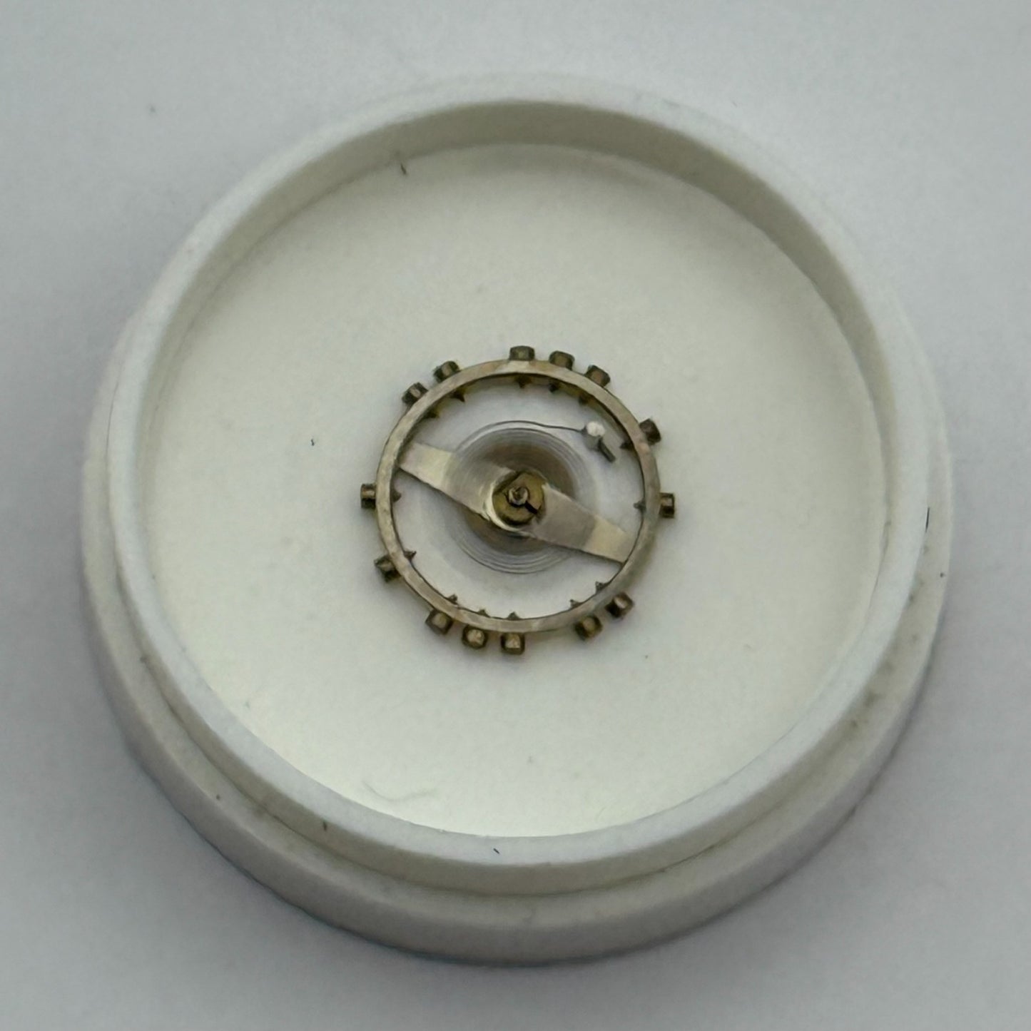 AS 976 1012 Balance Wheel Complete And Spring  29 M Watch Movement Parts NOS