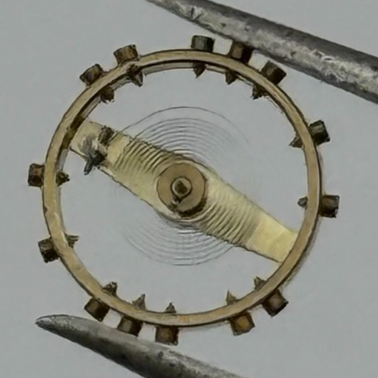 ETA 2485 Balance Wheel Complete And Spring  1379 M Watch Movement Parts 