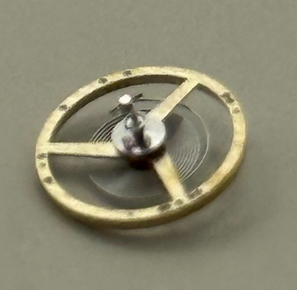 AS 1977 Balance Wheel Complete And Spring 5½’’’ 1740 M Watch Movement Parts 