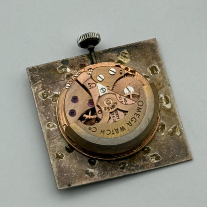 Omega 671 Automatic Watch Running Square 161.014 Vintage Swiss Parts Repair 26mm