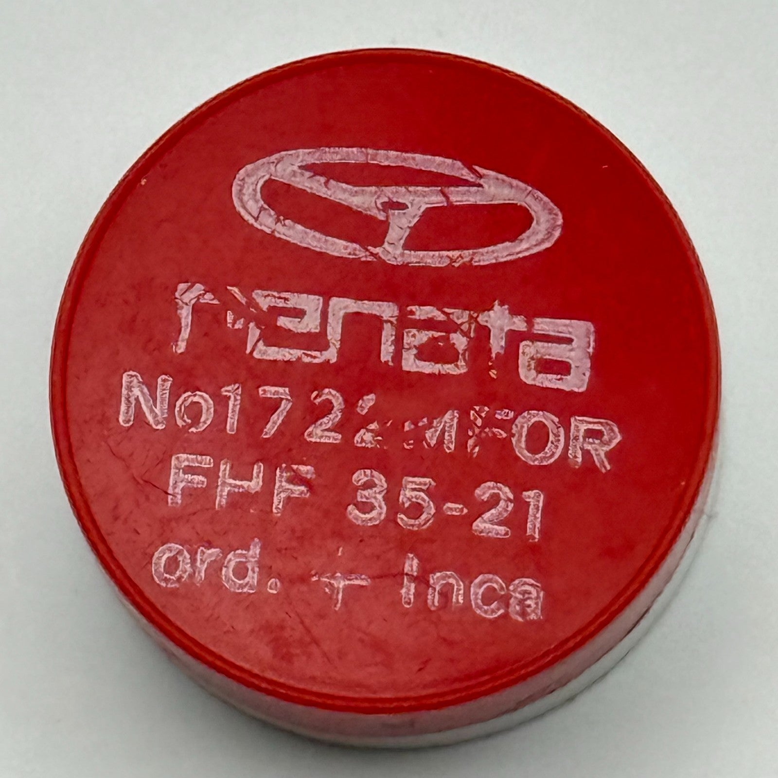 FHF 35-21 Balance Wheel Complete And Spring  Ord + Inca 1724 M Watch Parts NOS