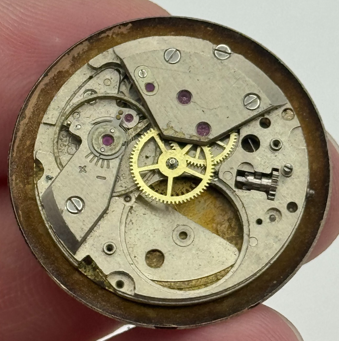 25.9mm Vixia De Luxe Peseux Cal 336N Manual Wind Watch Movement Vintage PARTS