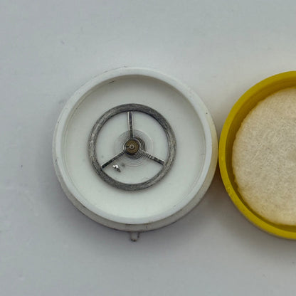 EB 8021 Balance Wheel Complete And Spring 10 1/2''' 1253 Watch Movement Parts 