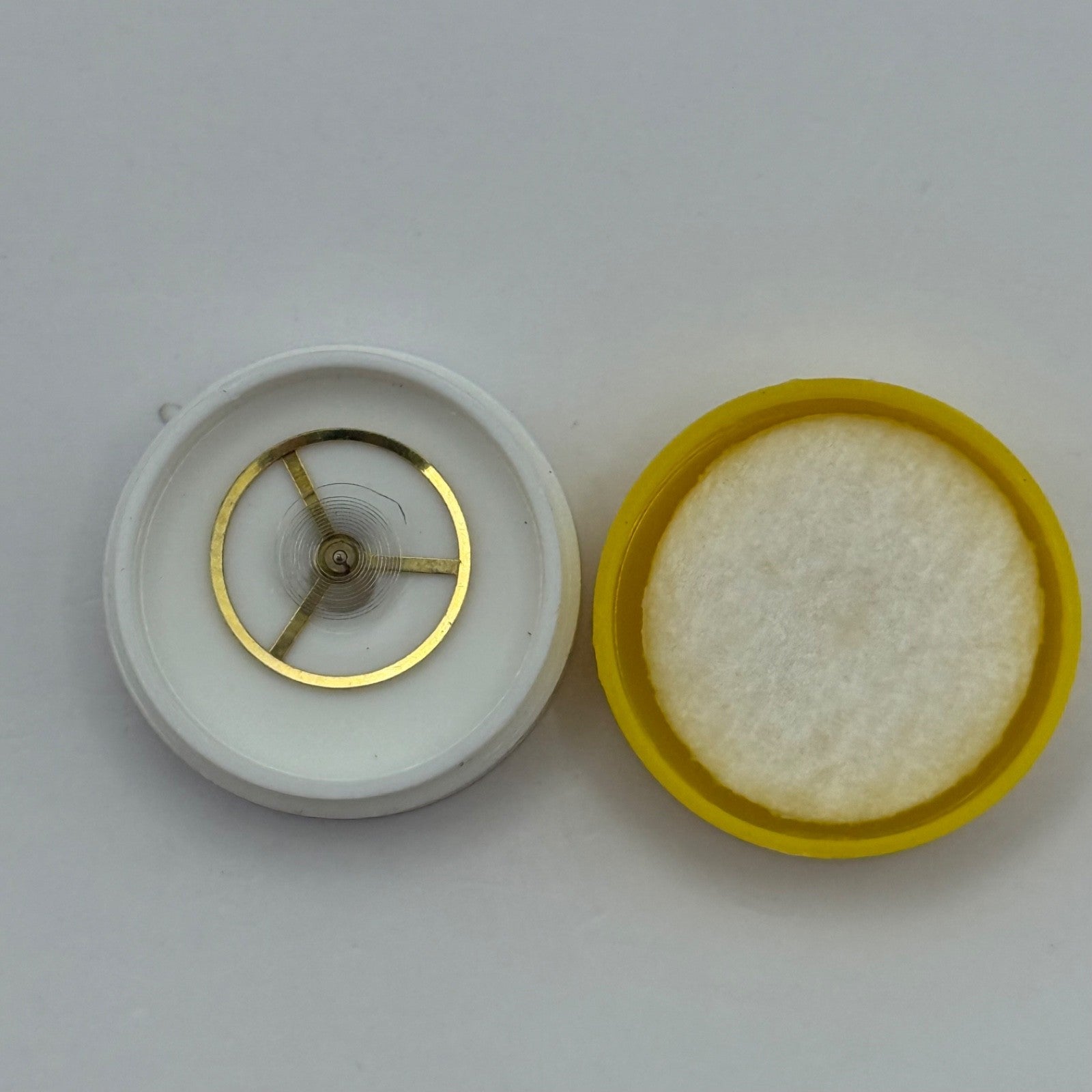 c.603 Balance Wheel Complete And Spring 10 1/2''' Watch Movement Parts NOS 