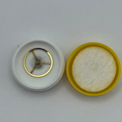c.603 Balance Wheel Complete And Spring 10 1/2''' Watch Movement Parts NOS 
