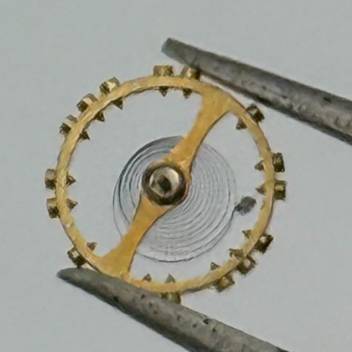 AS 976 1012 Balance Wheel Complete And Spring  532 M Watch Movement Parts NOS