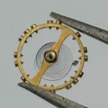 AS 976 1012 Balance Wheel Complete And Spring  532 M Watch Movement Parts NOS