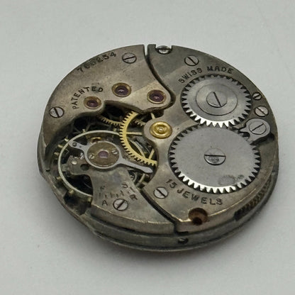 Cyma J W Benson Ref. 030 Manual Wind Watch Movement Swiss PARTS SPARES 23.6mm 
