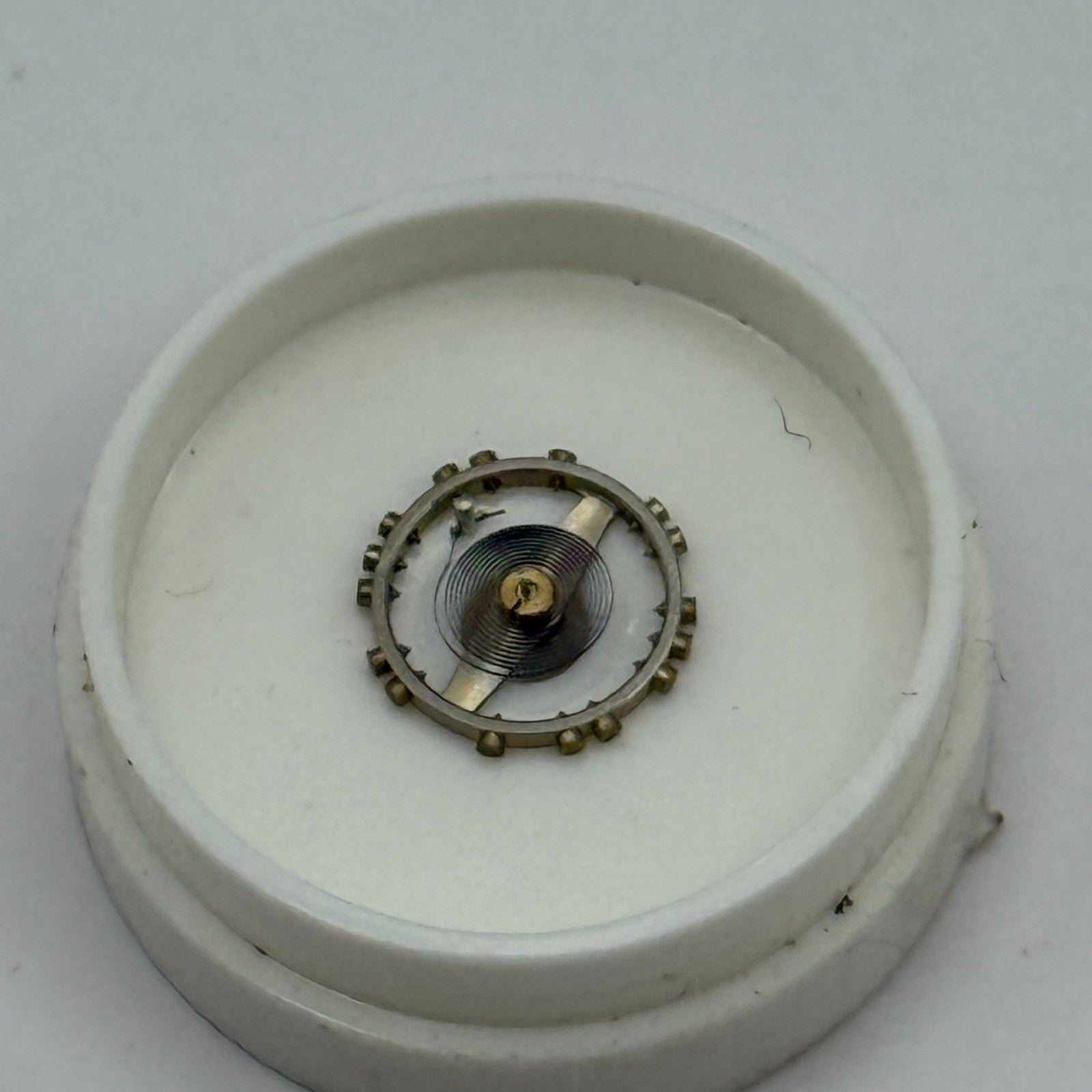 AS 976 1012 Balance Wheel Complete And Spring  29 M Watch Movement Parts NOS