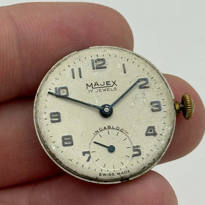 26mm Men's Majex AS 1634 A Schild Manual Wind Swiss Watch Movement PARTS SPARES