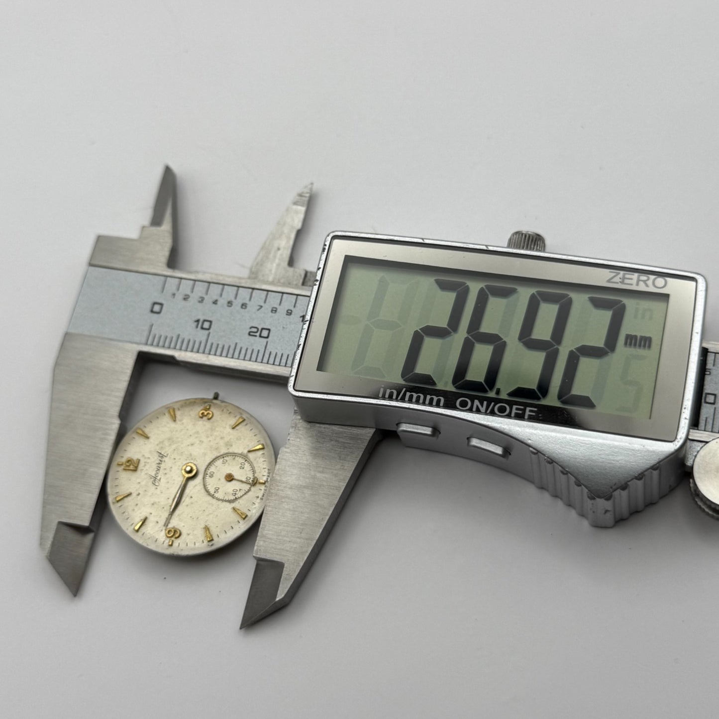 ETA 900 Watch Movement Accurist Manual Wind Vintage Swiss Parts Repair 23.6mm