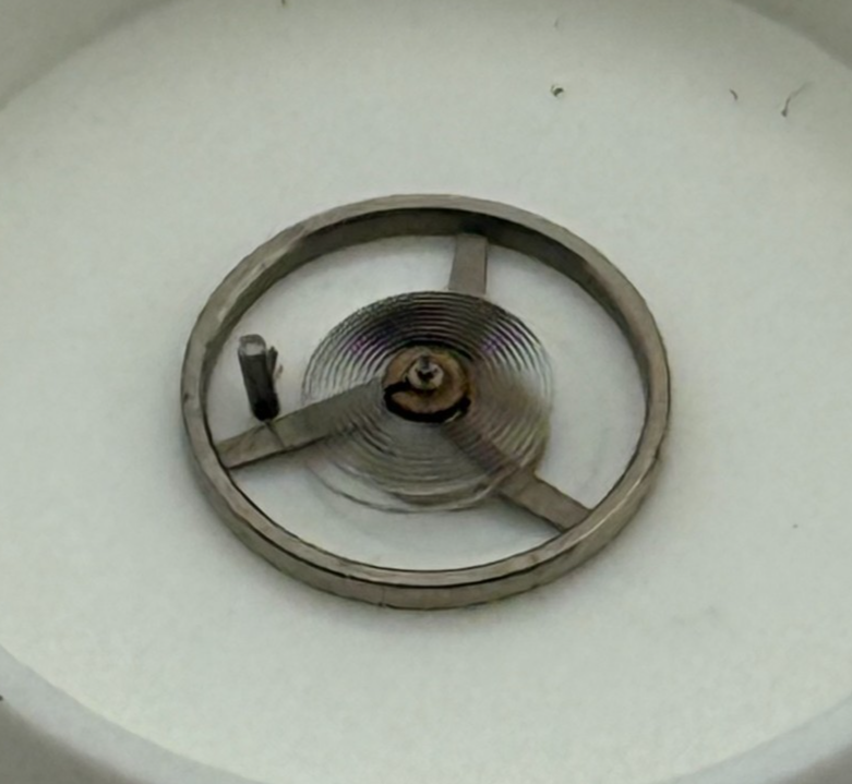 AS 1677 Balance Wheel Complete And Spring Inca 1414 M Watch Movement Parts NOS