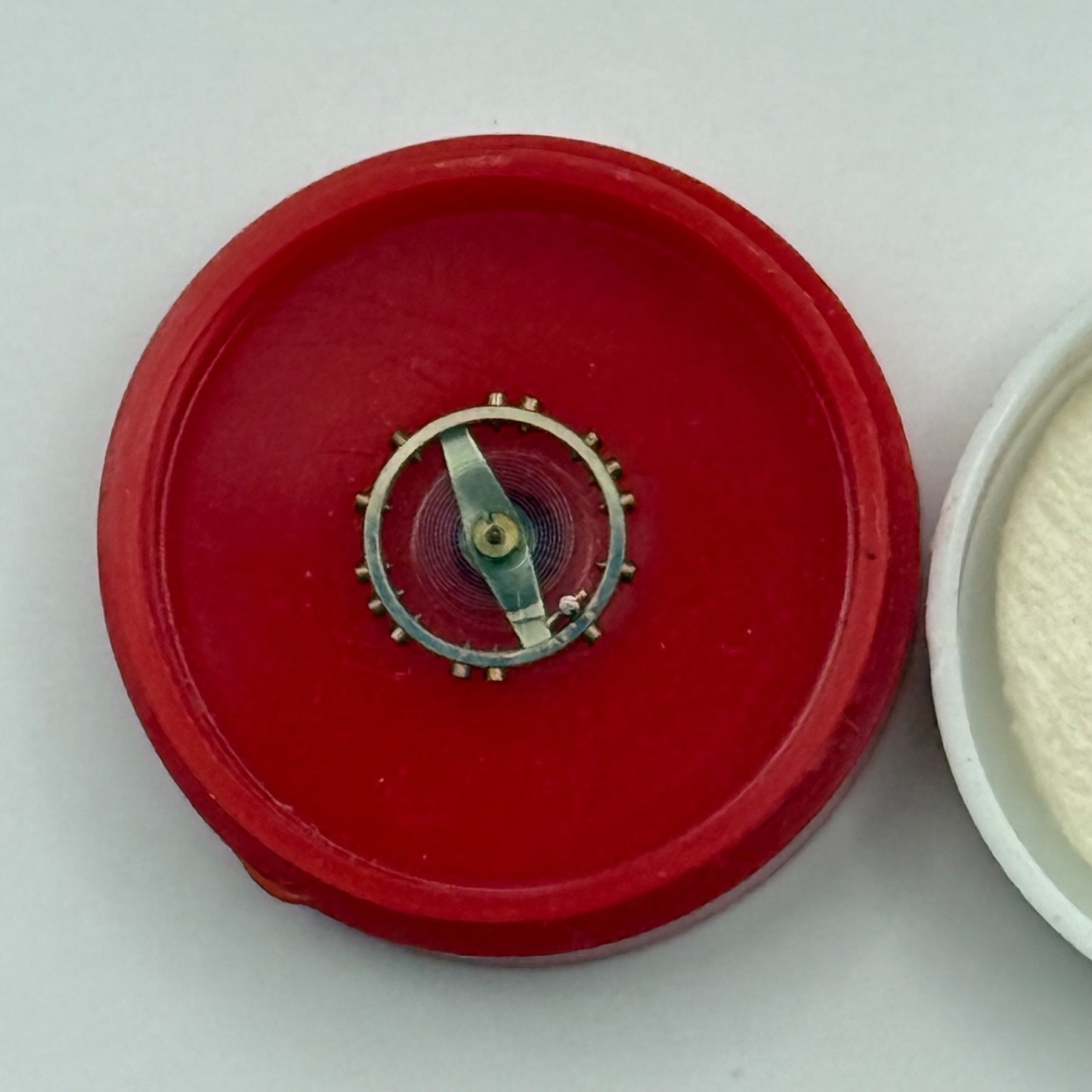 Felsa 291, 373 Balance Wheel Complete And Spring 6 3/4''' Watch Movement Parts 