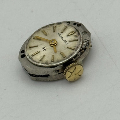 13mm Ladies Hamilton Cal 16 Swiss Manual Wind Vintage Watch Movement PARTS