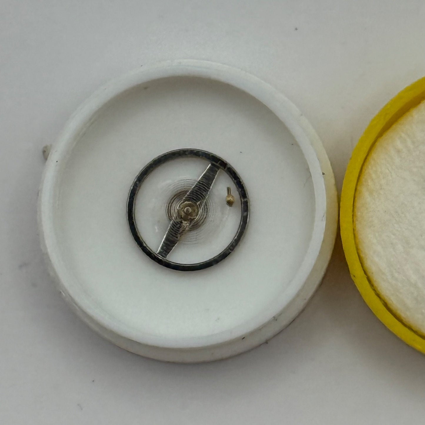 Oris 440 Balance Wheel Complete And Spring 6 3/4 - 8''' Watch Movement Parts NOS