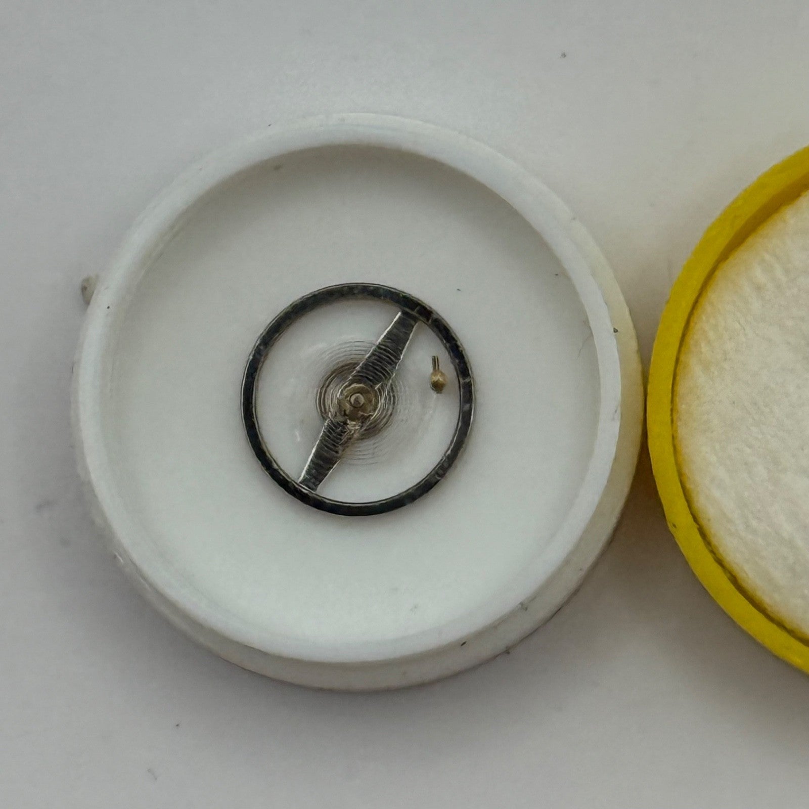 Oris 440 Balance Wheel Complete And Spring 6 3/4 - 8''' Watch Movement Parts NOS