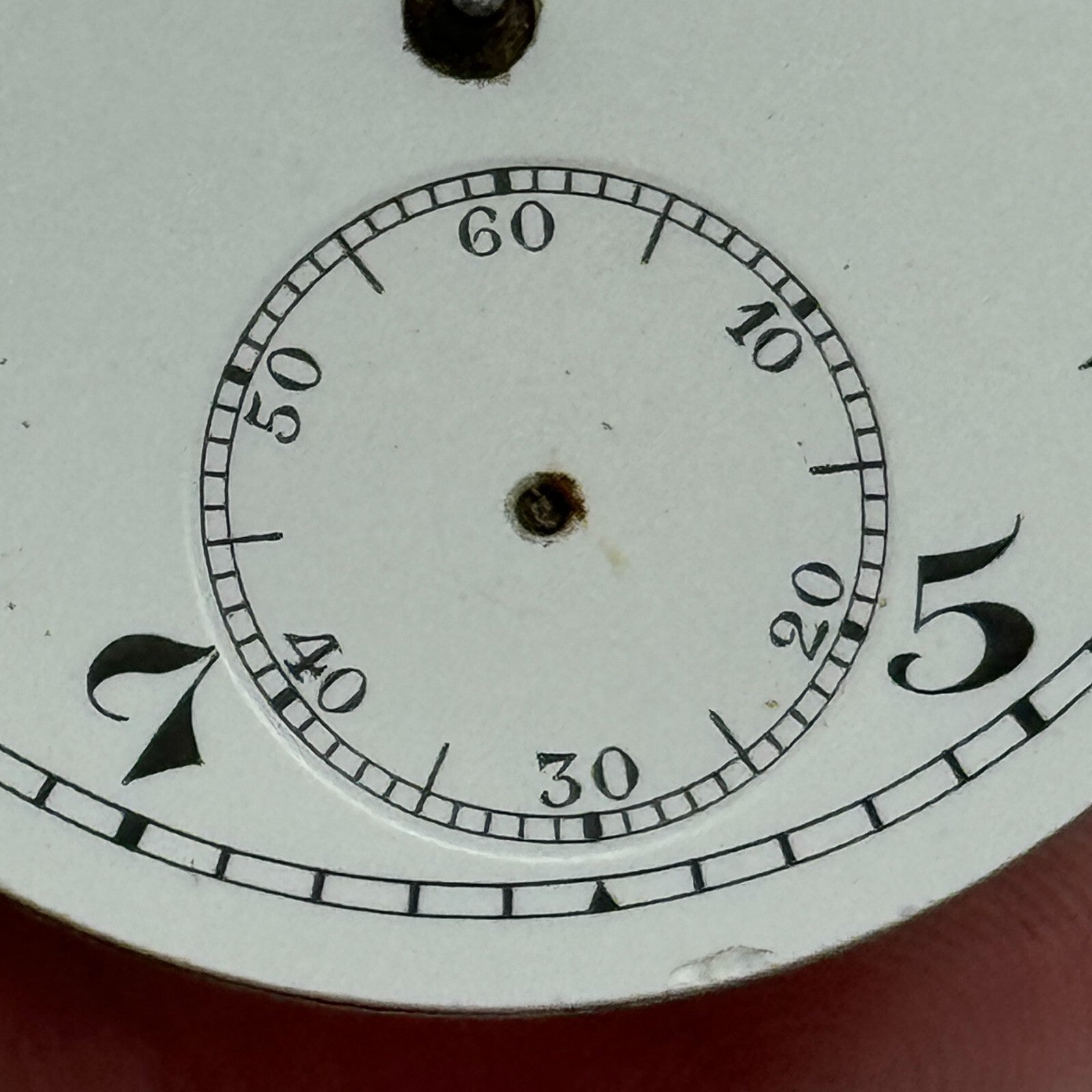 42.8mm Buren 19 35/12 Swiss Open Face J G Graves Pocket Watch Movement PARTS