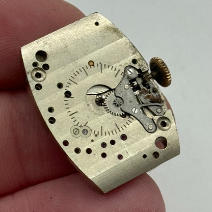 20mm Men's Marc Favre Cal 485 Manual Wind Swiss Tank Watch Movement PARTS SPARES