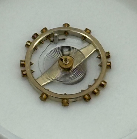 AS 976 1012 Balance Wheel Complete And Spring Inca 532 M Watch Movement Parts