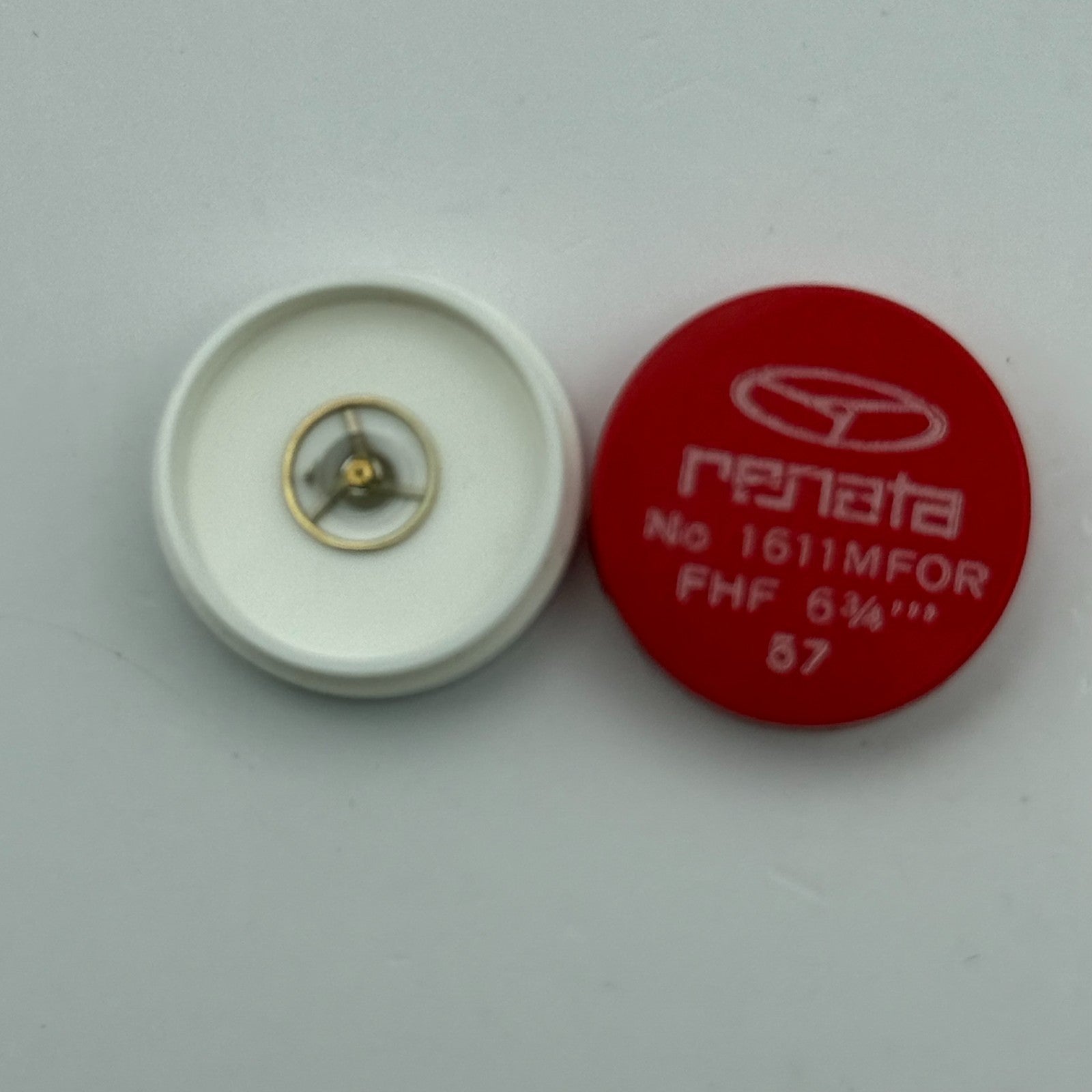 FHF 57 Balance Wheel Complete And Spring 6¾’’’ 1611 M Watch Movement Parts NOS